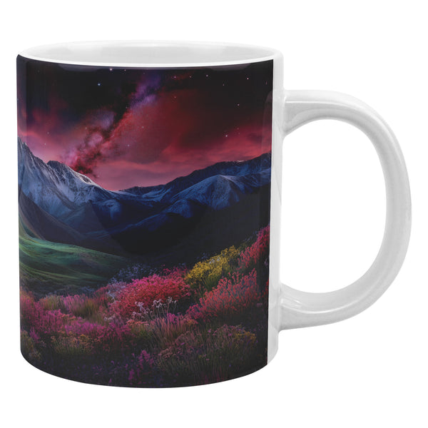 Fantasy Coffee Mug Extra Large 20oz - Rocky Mountain Valley - Can be Personalized - Ceramic - Coffee, Tea, Hot Chocolate, Cup
