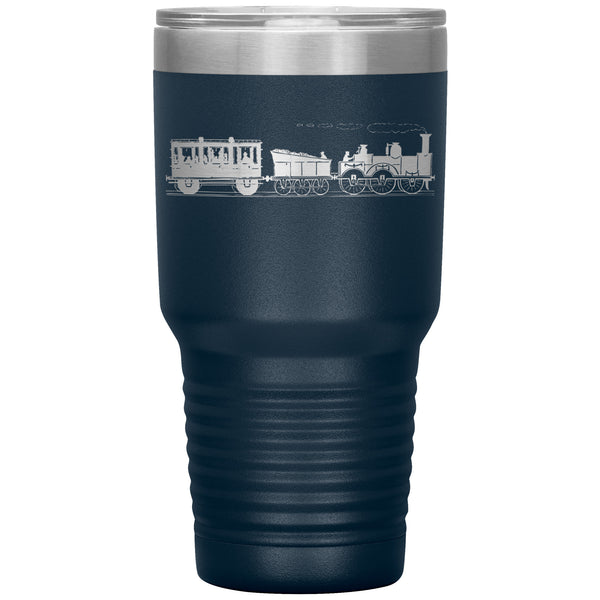 Steam Locomotive 30oz Tumbler - Can be Personalized