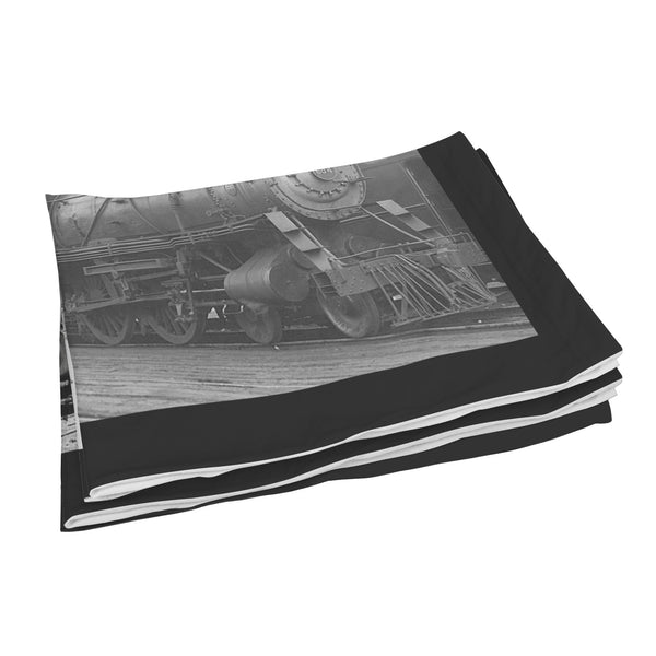 Train Engine Pillowcases - Portland Seattle Railroad Trains - Set of 2 Pillowcases - Can be Personalized - Soft Standard Sized