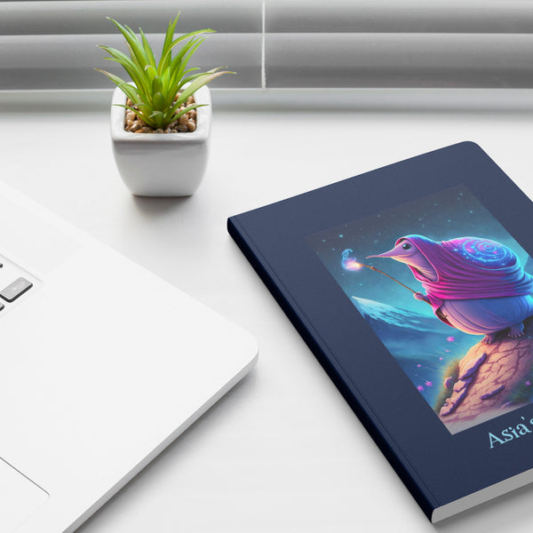 Wizard Snail Journal Notebook - Personalized - Soft Cover - Choose 100 or 200 pages