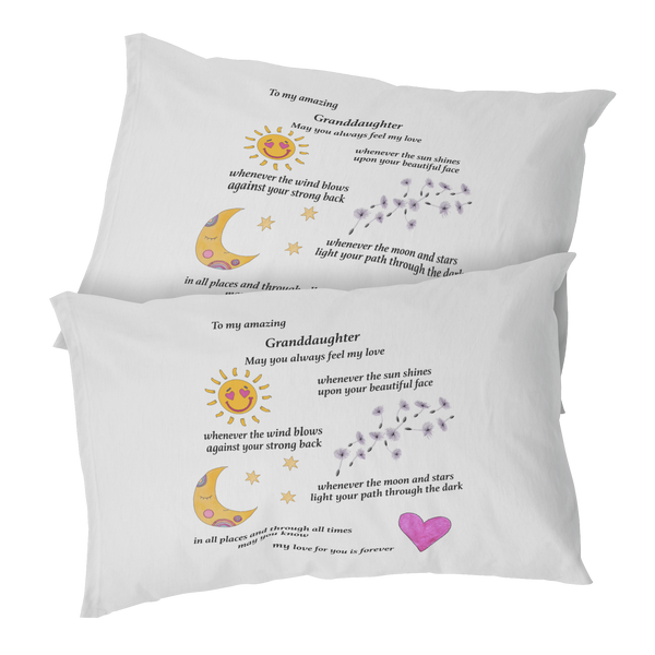 Granddaughter_Pillowcase_Set_-_To_My_Ama_Pillowcases_overhead_twin_pillows_Mockup.png