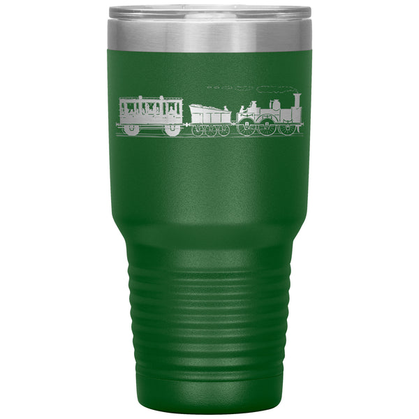 Steam Locomotive 30oz Tumbler - Can be Personalized