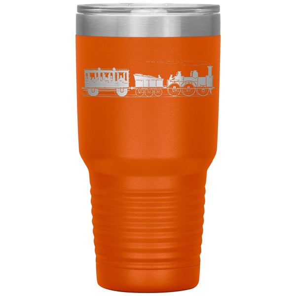 Steam Locomotive 30oz Tumbler - Can be Personalized