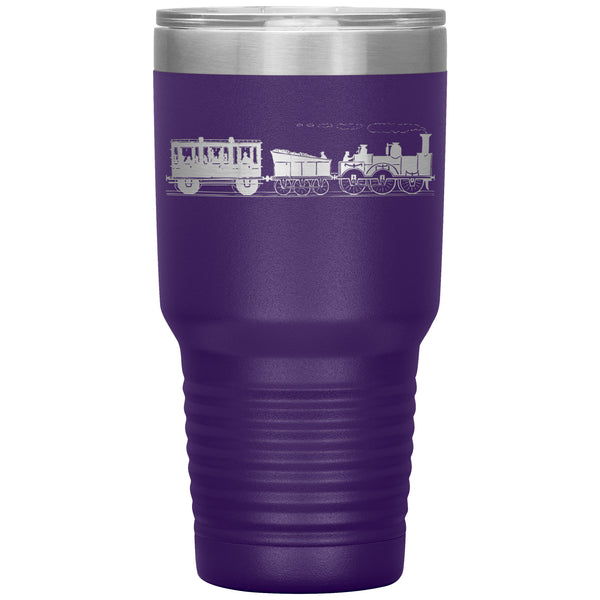 Steam Locomotive 30oz Tumbler - Can be Personalized