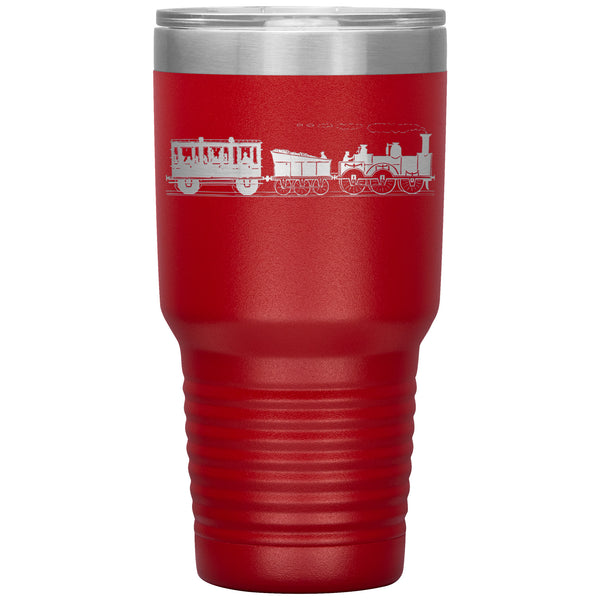 Steam Locomotive 30oz Tumbler - Can be Personalized